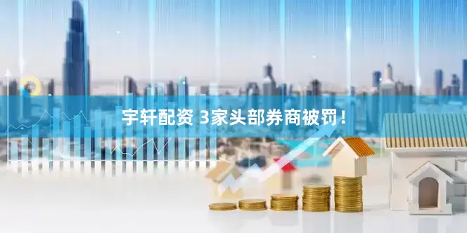 宇轩配资 3家头部券商被罚！
