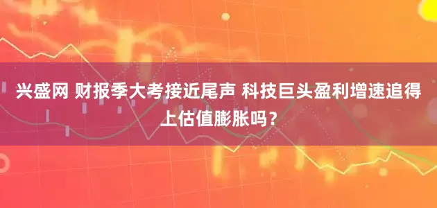 兴盛网 财报季大考接近尾声 科技巨头盈利增速追得上估值膨胀吗？